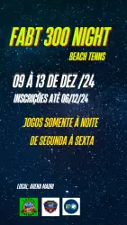 FABT300 NIGHT DE NATAL - Dupla Masculina D