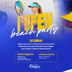 1° OPEN BEACH PARTY - Masculino D