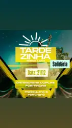 Tardezinha Solidária  - Duplas Mista Open