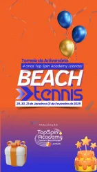 TORNEIO DE ANIVERSÁRIO BEACH TENNIS TOPSPIN ACADEMY 🥳  - MASCULINA D