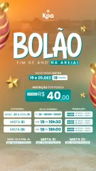 Bolão Fim De Ano na Areia  - MISTA D