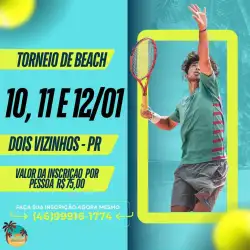 Torneio de Beach - Arena DV - MISTO E