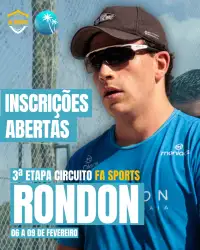 3ª Etapa Circuito FA Sports 2025 -  Rondon Esporte Praia (Uberlândia - MG) - Dupla Masculino A