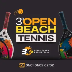 3° Open BT Arena 3X Beach - Uberlândia  - Masculina D