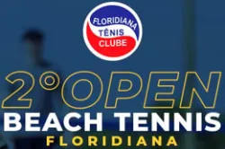2º OPEN DE BEACH TENNIS FLORIDIANA TÊNIS CLUBE - MASCULINO INICIANTE