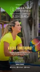 Track & Field Experience - Jambolão Beach Tennis - TF Experience - Feminina D