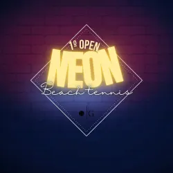 1° Open Neon de Beach Tennis - Masculino Ouro (B/A)