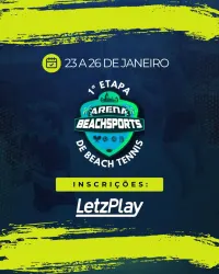 1ª Etapa Arena Beach Sports de Beach Tennis - Masculino C