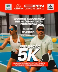 ADEMICON OPEN DE PICKLEBALL - Feminino Iniciante