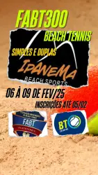 FABT300 - IPANEMA  - Dupla Masculina 30+