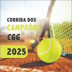 CORRIDA DOS CAMPEÕES- 1ª  Classe 🎾