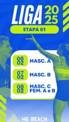 Liga 2025 - Etapa 01 - Masculina A