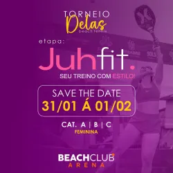 TORNEIO BEACH TENNIS DELAS ETAPA JUH FIT