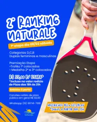 2° Ranking Naturale - 1ª Etapa - Masculina Bronze D