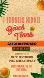 1 Torneio Nikkei de BT do PA - MASC C