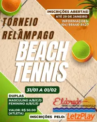 TORNEIO RELÂMPAGO DE BEACH TENNIS 2025 - MASCULINA C
