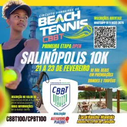 CBBT100/CPBT100 - SALINÓPOLIS OPEN - Dupla Feminina D