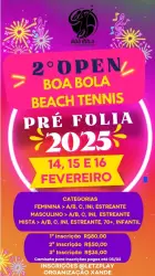 2º OPEN BOA BOLA BEACH TENNIS - MISTA A/PRÓ