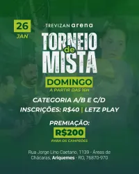 1º Torneio de Mista Trevizan Arena - 2025 - Categoria Mista A/B