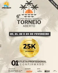 6° TORNEIO ABERTO OPEN BEACH FRUTAL - MASCULINO 70+