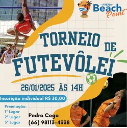 TORNEIO FUTEVÔLEI ENTRE AMIGOS - FUTEVÔLEI - MASCULINO