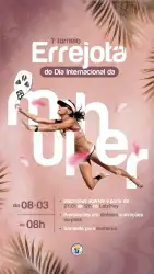 1º Torneio Errejota do Dia Internacional da Mulher - Feminina Iniciante
