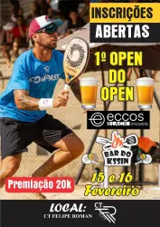 1º OPEN DO OPEN BAR DO KSSIN - MASCULINO B