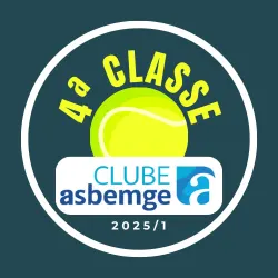 2025/1º - Asbemge Ranking – Tênis – Simples (4ª Classe - M, F)
