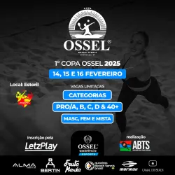  1ª Copa OSSEL Beach Tennis 2025 - MASCULINA D