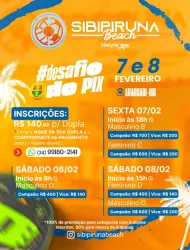 DESAFIO DO PIX SIBIPIRUNA BEACH 2025 - Dupla Feminino C