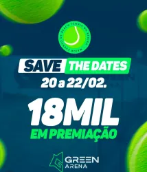 Iniciantes Etapa Green Arena - 1ª Etapa 2025 Circuito Municipal de Beach Tennis - Masculino Iniciante