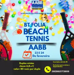 BT FOLIA BEACH TENNIS AABB - Dupla mista B