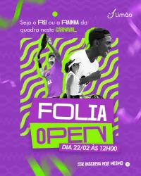 Folia Limão Open - Beach Tennis 2025