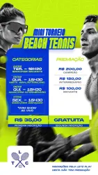 Mini Torneio - Reinauguração das Quadras - Masculina Iniciante