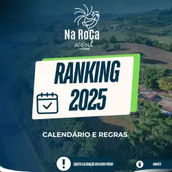 1° Etapa Ranking 2025 Na Roça Arena - MISTA PRATA E BRONZE