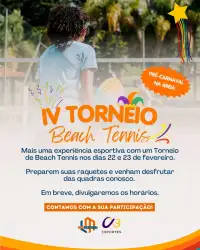 IV TORNEIO DE BEACH TENNIS RESIDENCIAL ALPHAVILLE 3 - DUPLA MASCULINO BRONZE (INICIANTE)