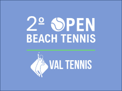2 Open Beach Tennis - Val Tennis - Kids até 14 anos (iniciante)