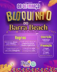 Bloquinho do Barra Beach - Categoria C/D