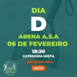 Dia D - Arena ASA - Fevereiro - Dupla mista D