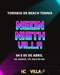 Torneio Neon Villa 175 JBretas - Feminino C