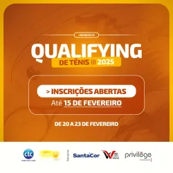Qualifying CTC/ Água da Pedra/Privilège/SantaCor/Toyota Motolândia 2025 - 2ª Classe Feminina