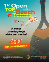 1° Open Top de Beach Tennis - Feminina Profissional