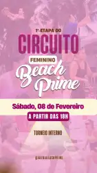 1ª Etapa do circuito Feminino  - OPEN FEMININO