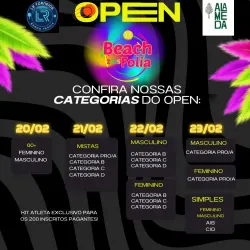 1º OPEN BEACH FOLIA 2025 - Masculino Pro/A