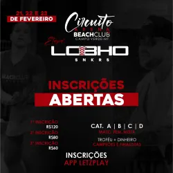1ª Etapa Circuito Arena Beach Club Etapa: LOBHO STORE - DUPLAS MASCULINO B