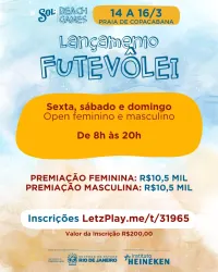 BEACH GAMES 2025 - FUTEVOLEI