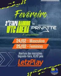 2ª Etapa Ranking WTC Arena - 2025 - Feminino C/D