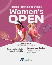 OPEN FEMININO DE DUPLAS - CATEGORIA   INICIANTE