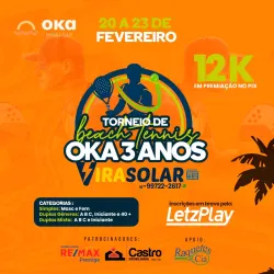 TORNEIO 3 ANOS OKA SPORT BAR - VIRA SOLAR. - MISTA C