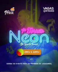 1° Torneio Neon de Beach Tennis - Morro Agudo -Sp - Masculino A/B
